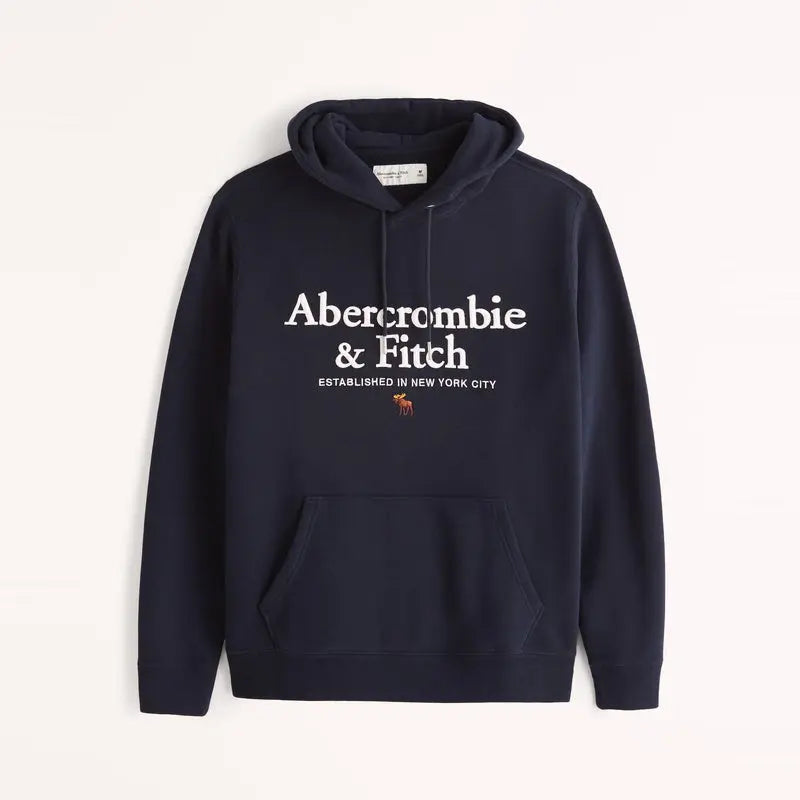 Moletons A&F Com Capuz Masculino Clássico Solto Estampado