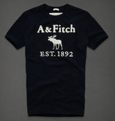 Camiseta A&F Preta Alce 1892