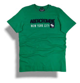 Camiseta A&F Verde New York City