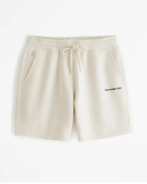 Shorts de Moletons com Nova Micro Logo A&F - 5 Cores