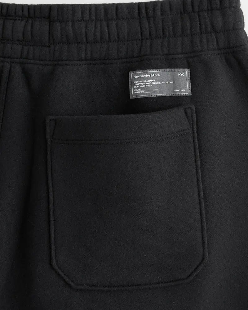 Calça de moletom com cintura A&F micro logo - 2 Cores