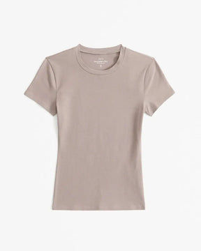 A&F Camiseta de bebê dobrável essencial