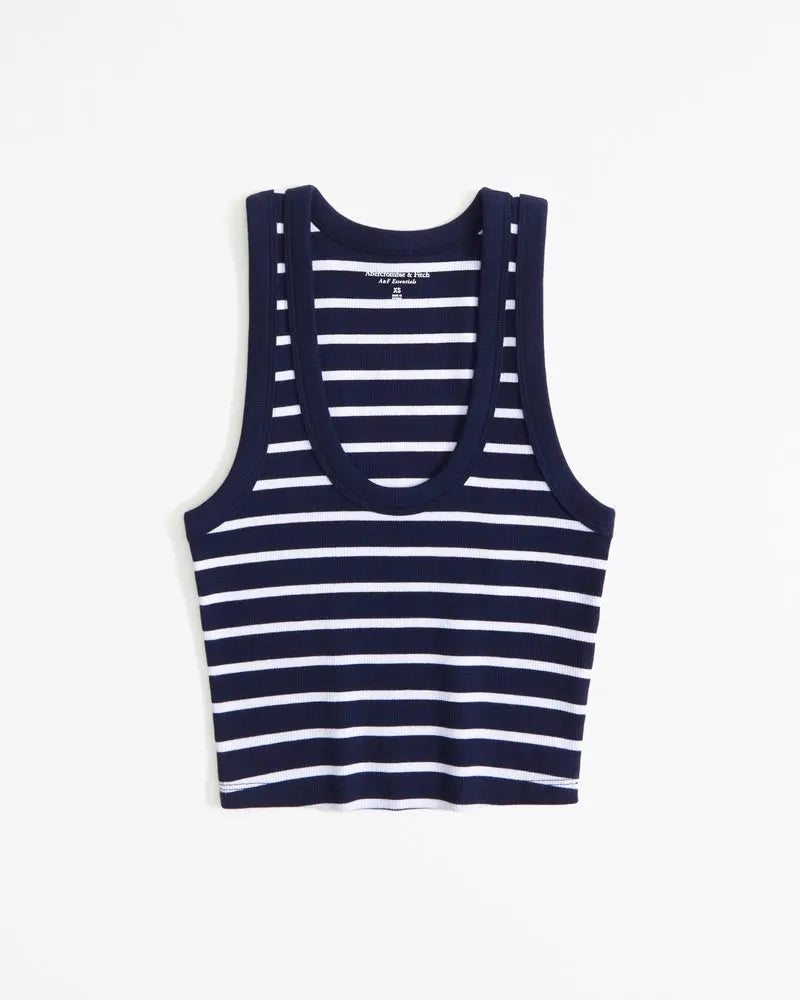 A&F Tanque Scoopneck Essencial