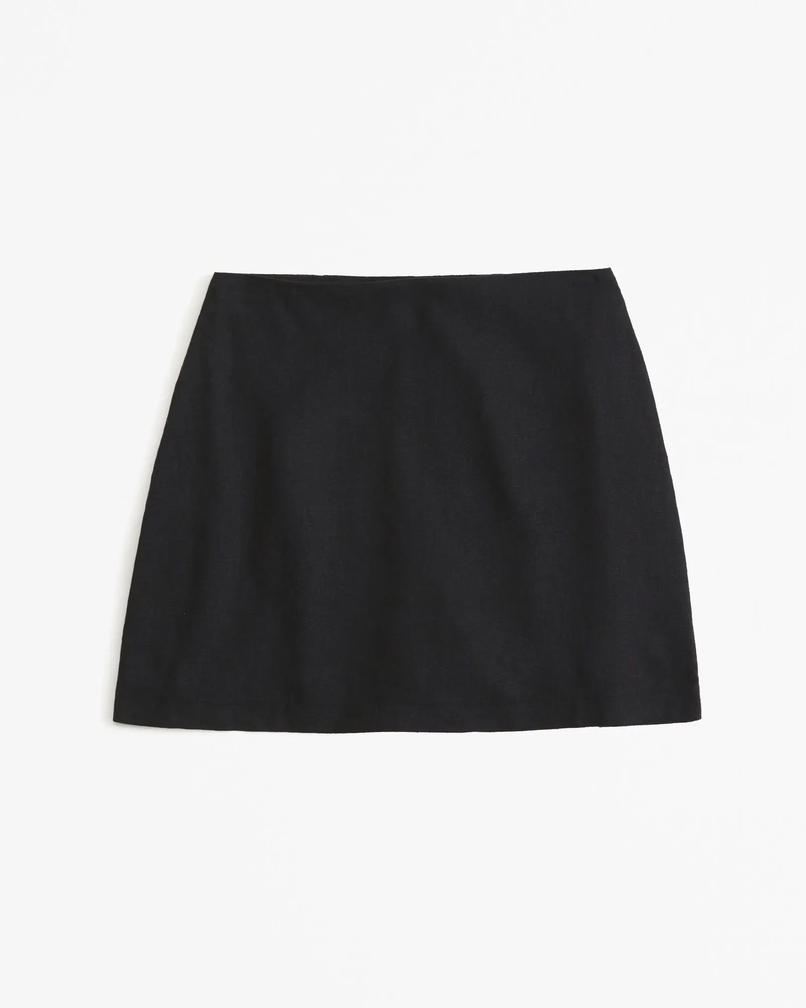 A&F Mini skort A&F Scarlett com mistura de linho