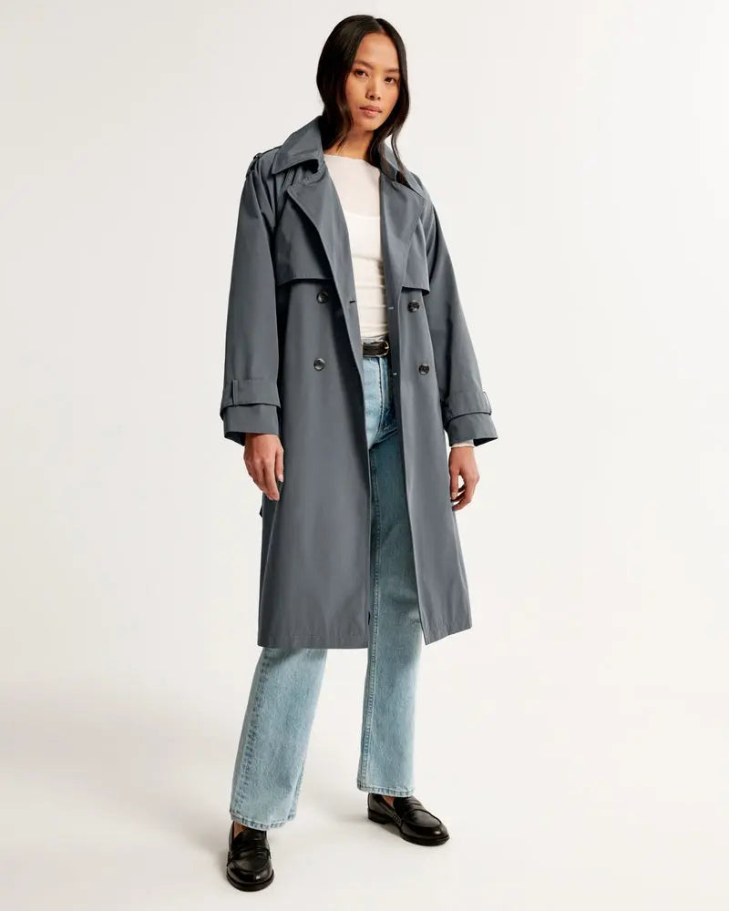 A&F Trench Coat Elevado