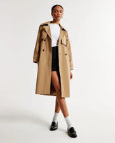 A&F Trench Coat Elevado