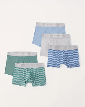 A&F cuecas kids boxer com 5 unidades