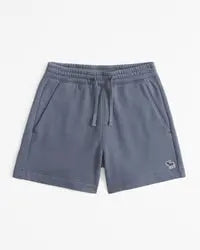 A&F infantil shorts essenciais de lã com ícone