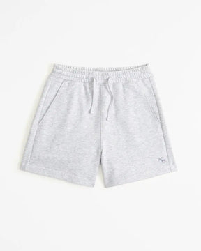 A&F infantil shorts essenciais de lã com ícone