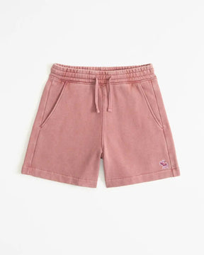 A&F infantil shorts essenciais de lã com ícone