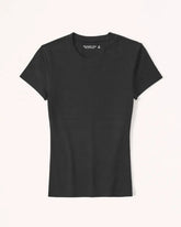 Camiseta A&F de bebê dobrável essencial